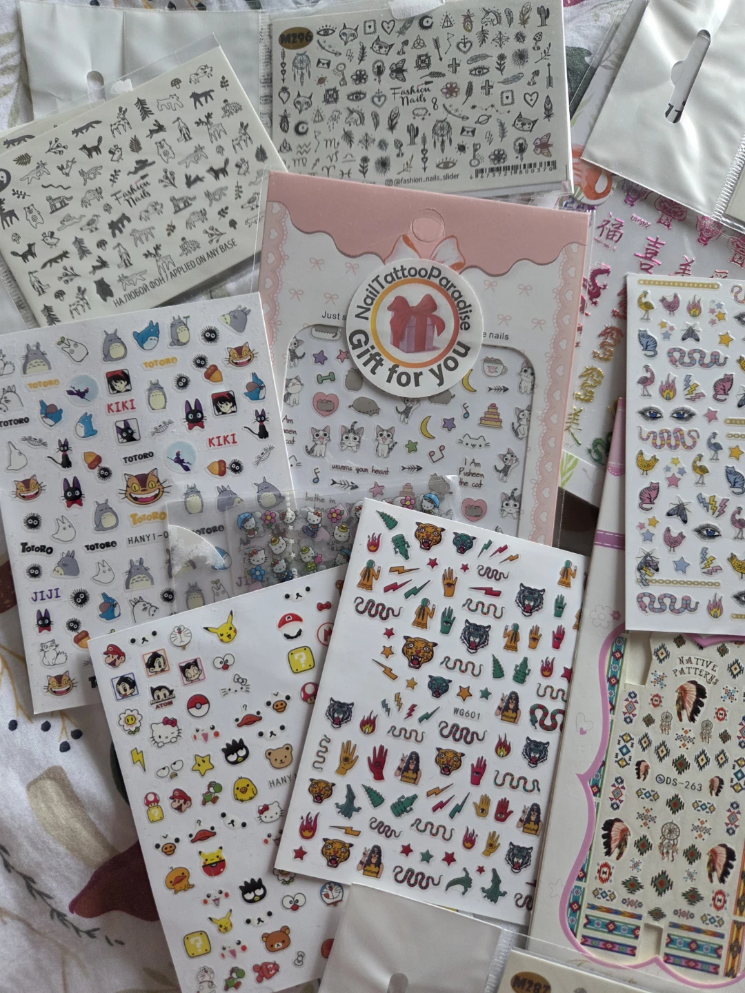 Assorted Nail Art Stickers Collection - photo 3