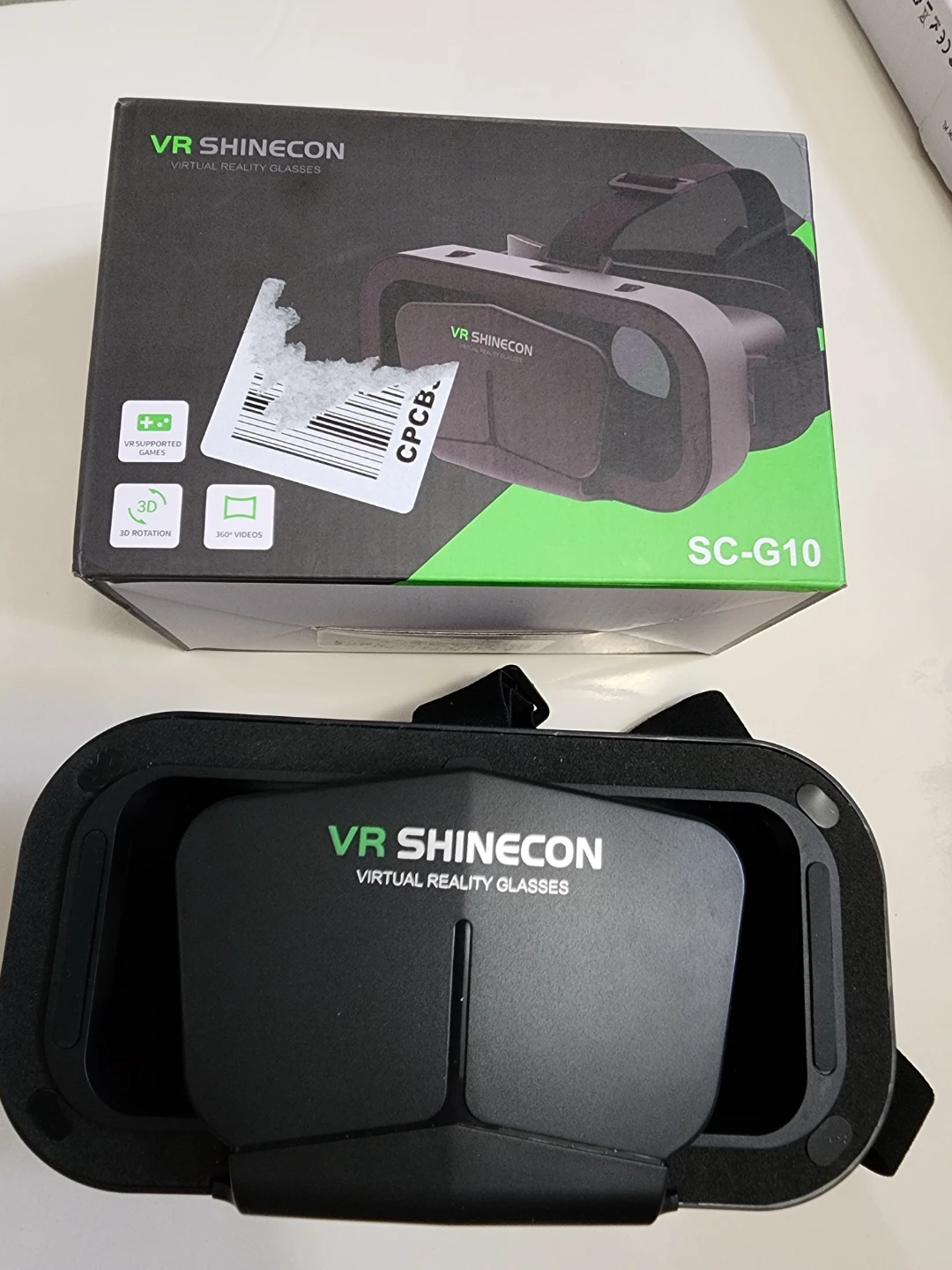 VR Shinecon G10 Virtual Reality Glasses