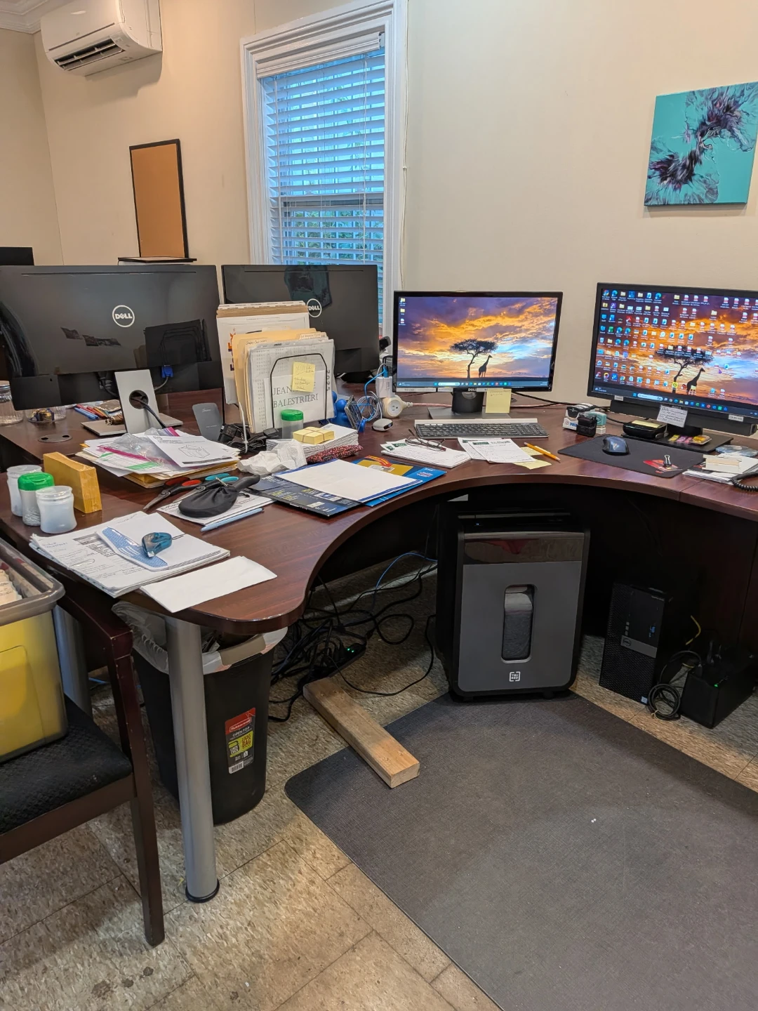 Various desks and L-Shaped Desks with File Cabinet - photo 4