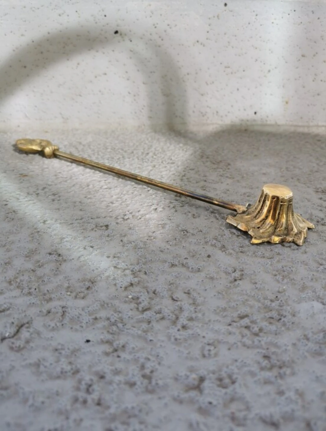 Vintage Brass Candle Snuffer - photo 2
