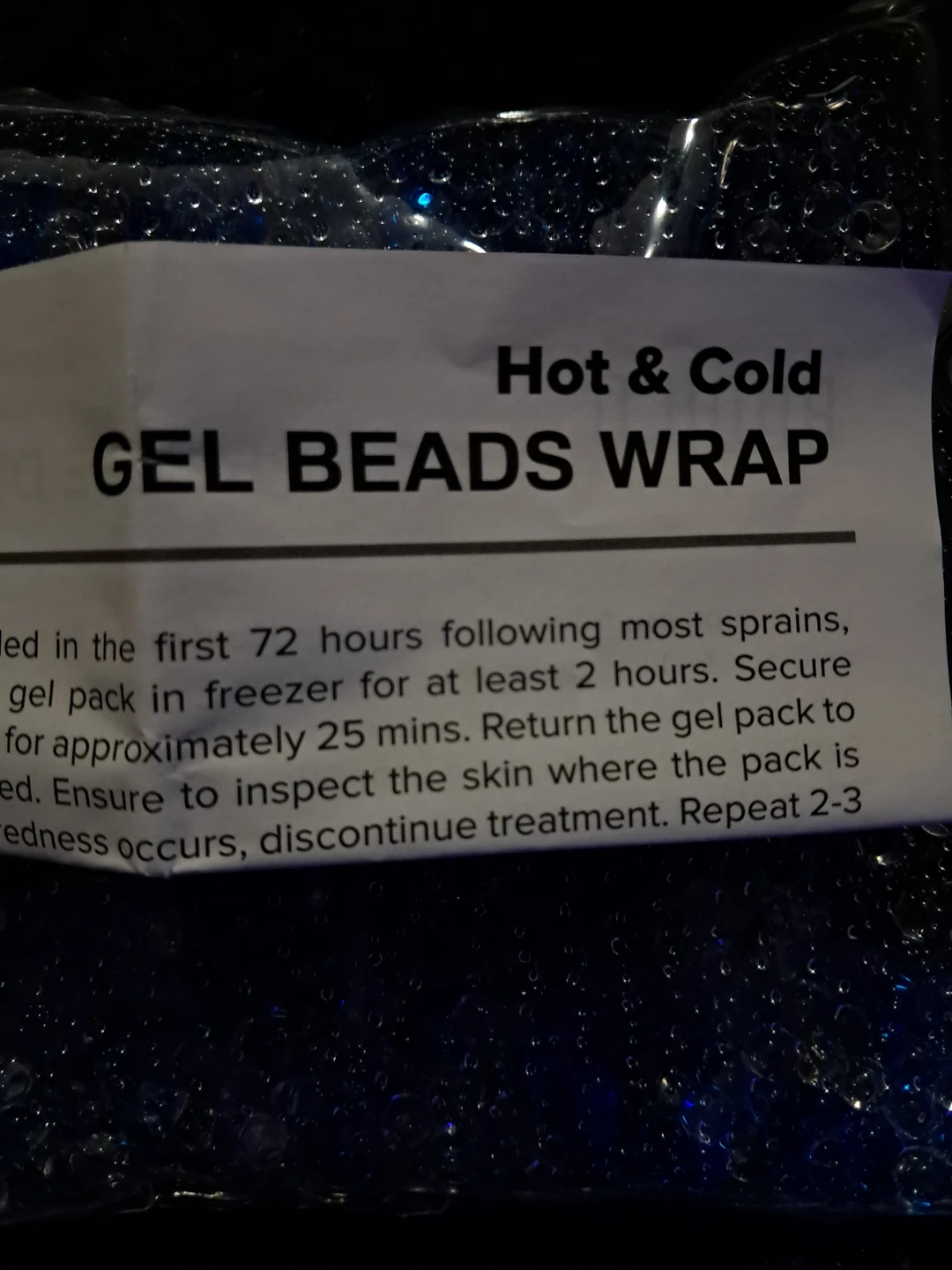 Bodico Hot & Cold Gel Beads Wrap - photo 4