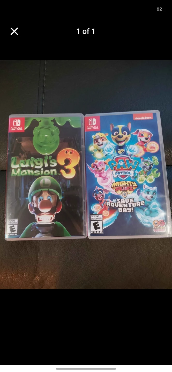Nintendo Switch games