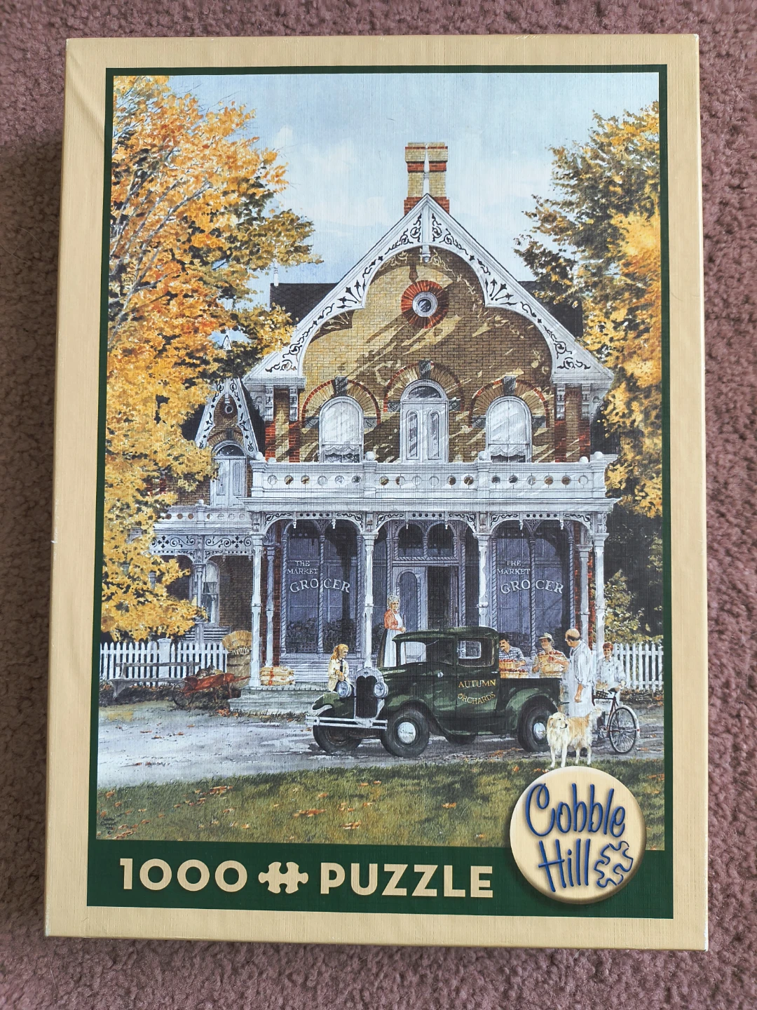 Cobble Hill Autumn Orchards 1000 Piece Puzzle