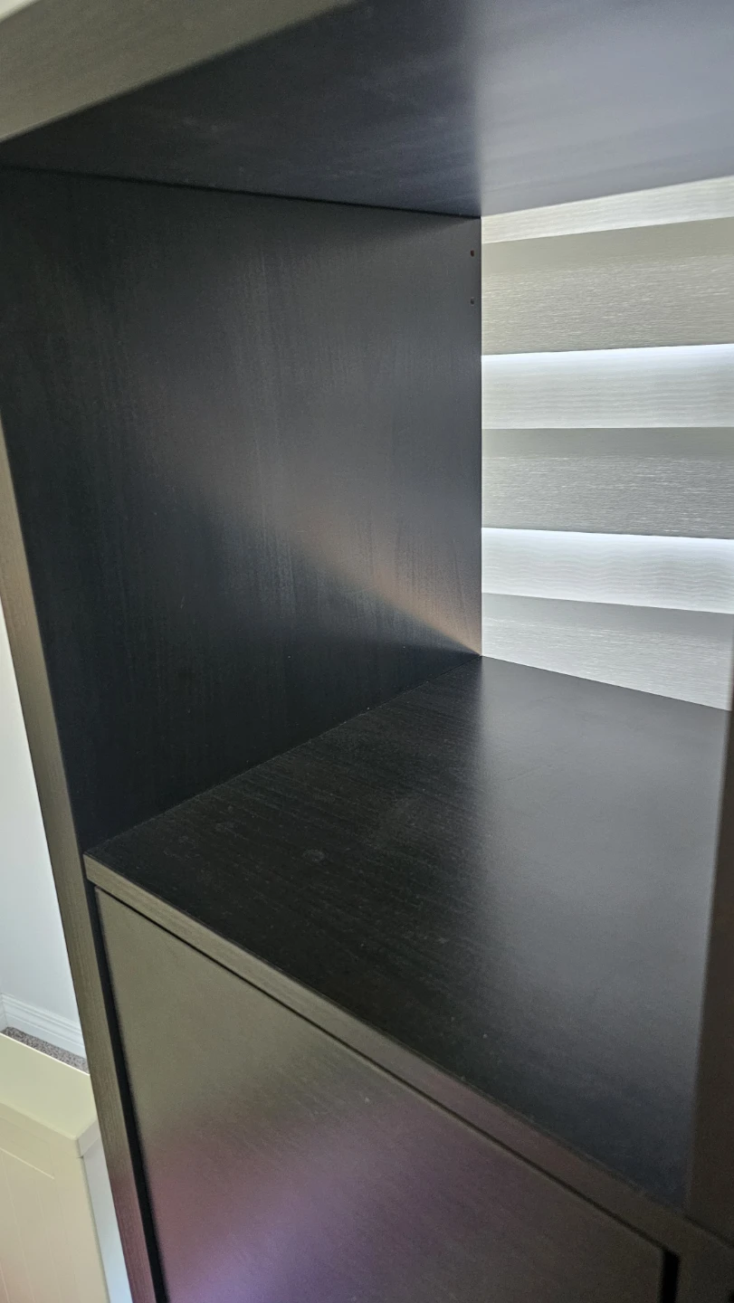 IKEA KALLAX 8-Cube Shelf with 2 Doors & 2 Bins - photo 3