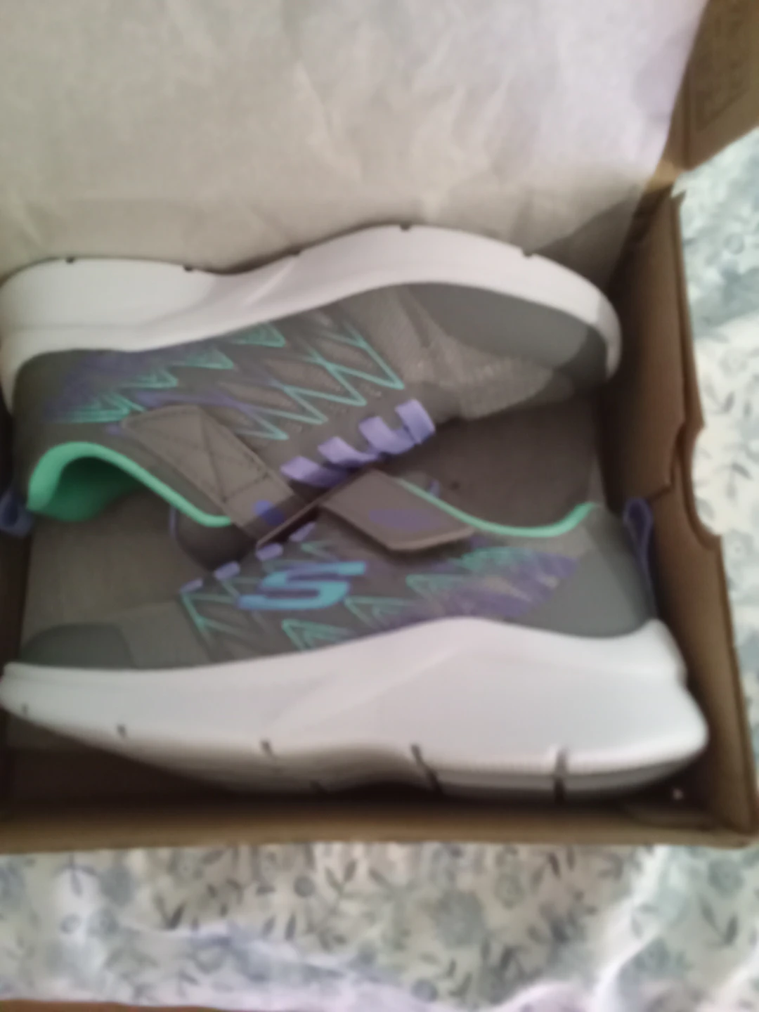Skechers Kids Microspec Bold Delight Sneakers Size 13
