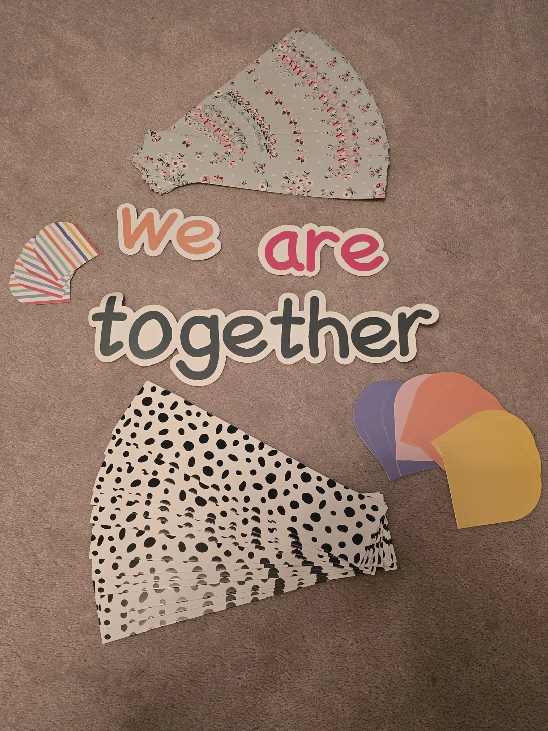 We Are Together Paper Craft Set
