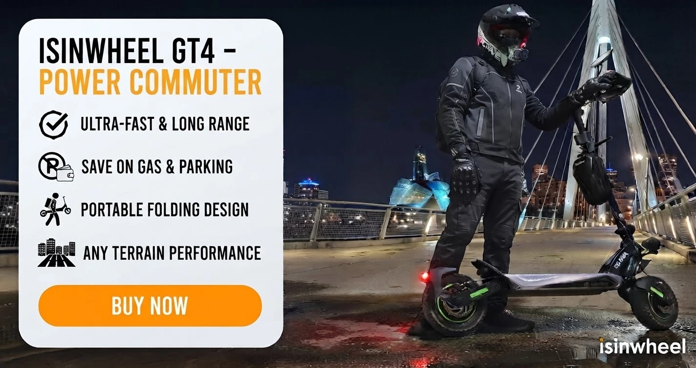 iSinwheel GT4 Dual Electric Scooter - photo 2