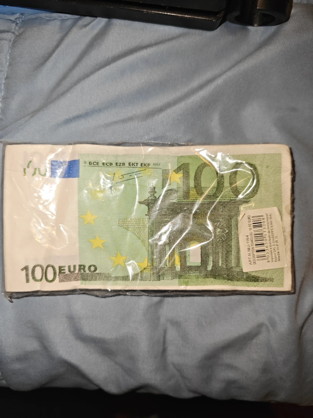 Euro Banknote Themed Napkins