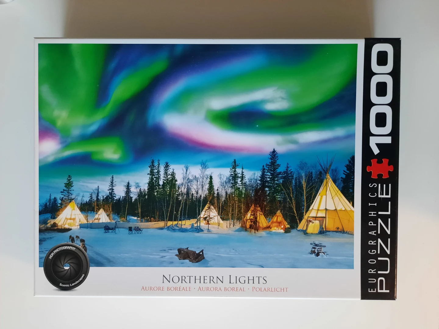 Eurographics 1000 pieces puzzle
