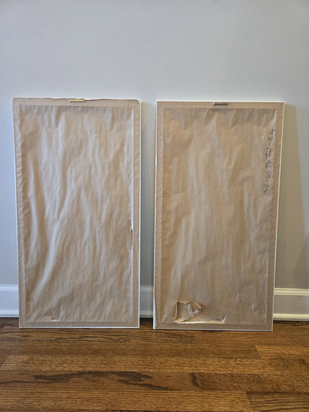 Set of 2 White Framed Beach Wall Art - photo 2