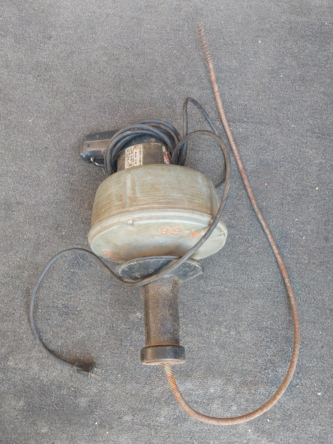 Ridgid Kollmann K-38 Drain Cleaner