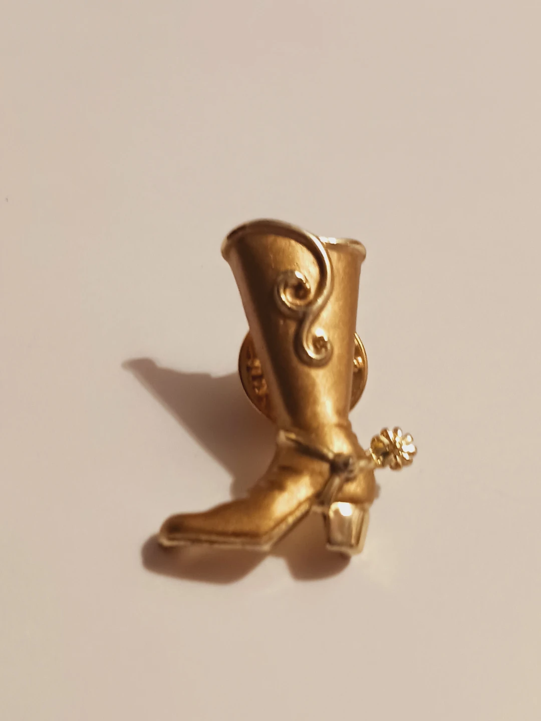 Cute Vintage Small Cowboy Boot Lapel Pin - photo 3