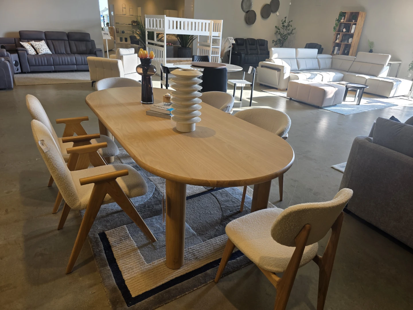 Oval Oak Dining Table - photo 3