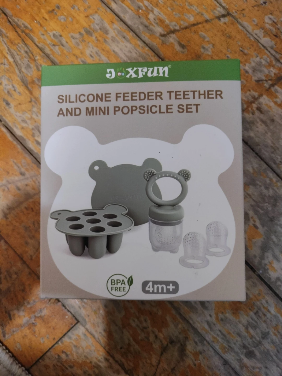 🍼 Silicone Feeder Teether & Mini Popsicle Set – 4M+ - photo 3