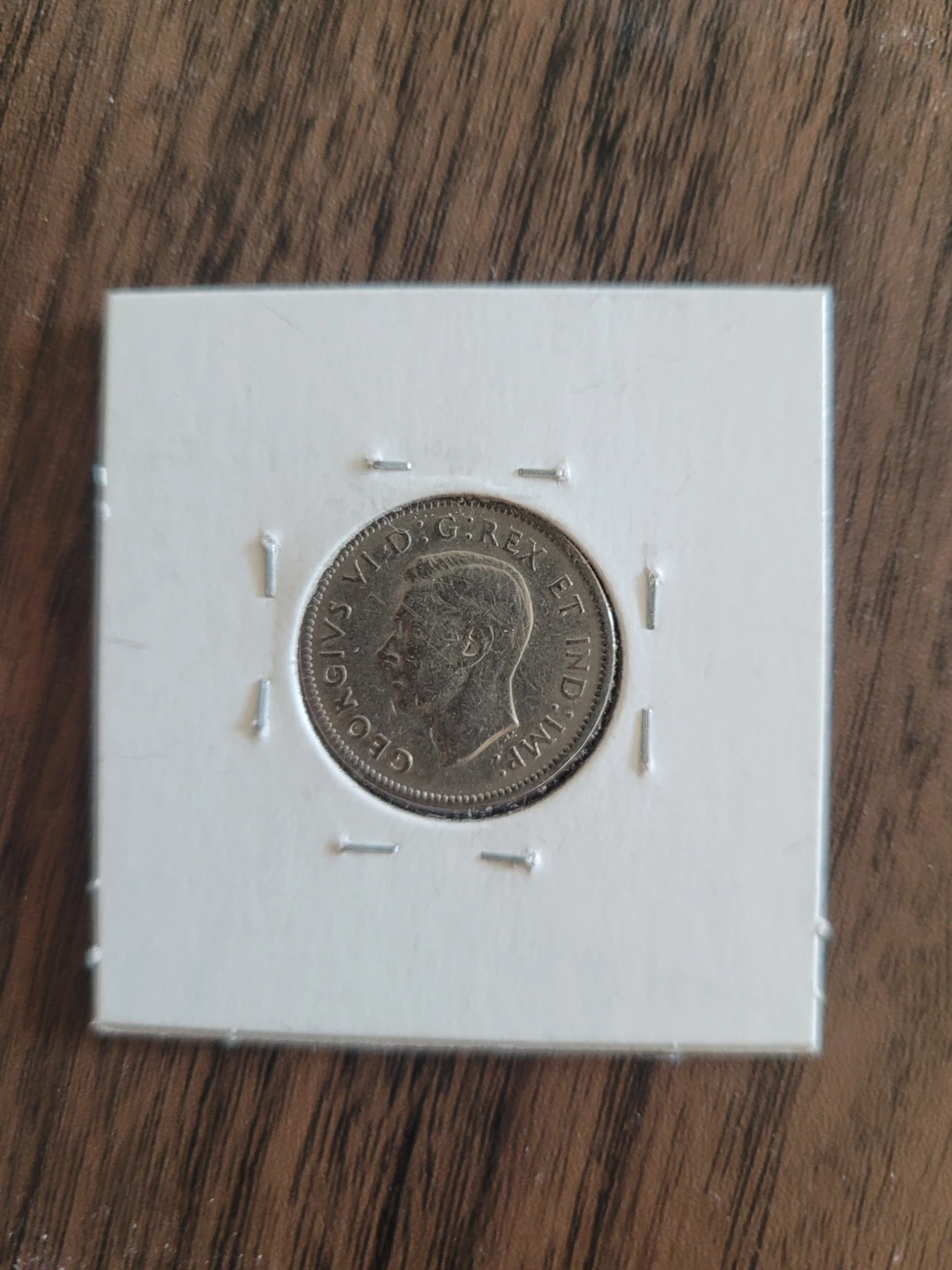 1940 Canadian 5 Cent Coin - photo 2