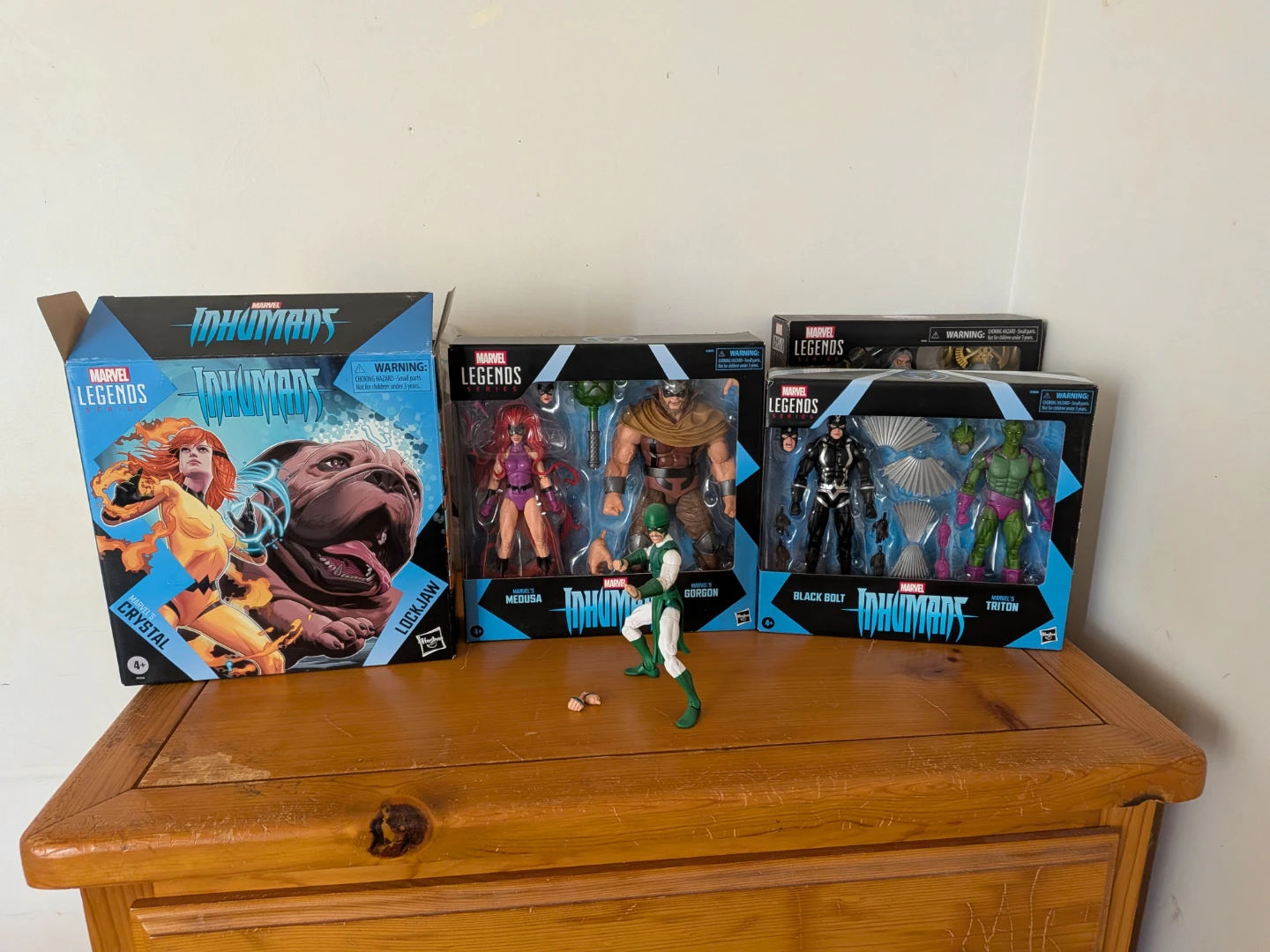 New and Loose Marvel Legends of the Inhumans Family