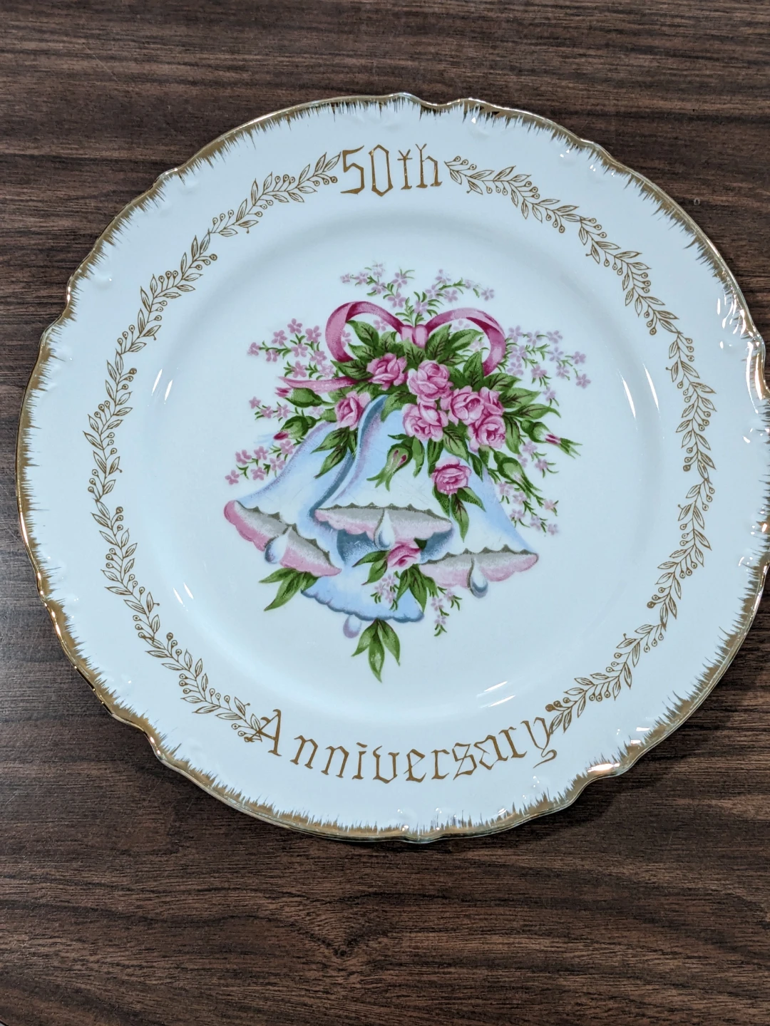 50th Anniversary Decorative Plate
