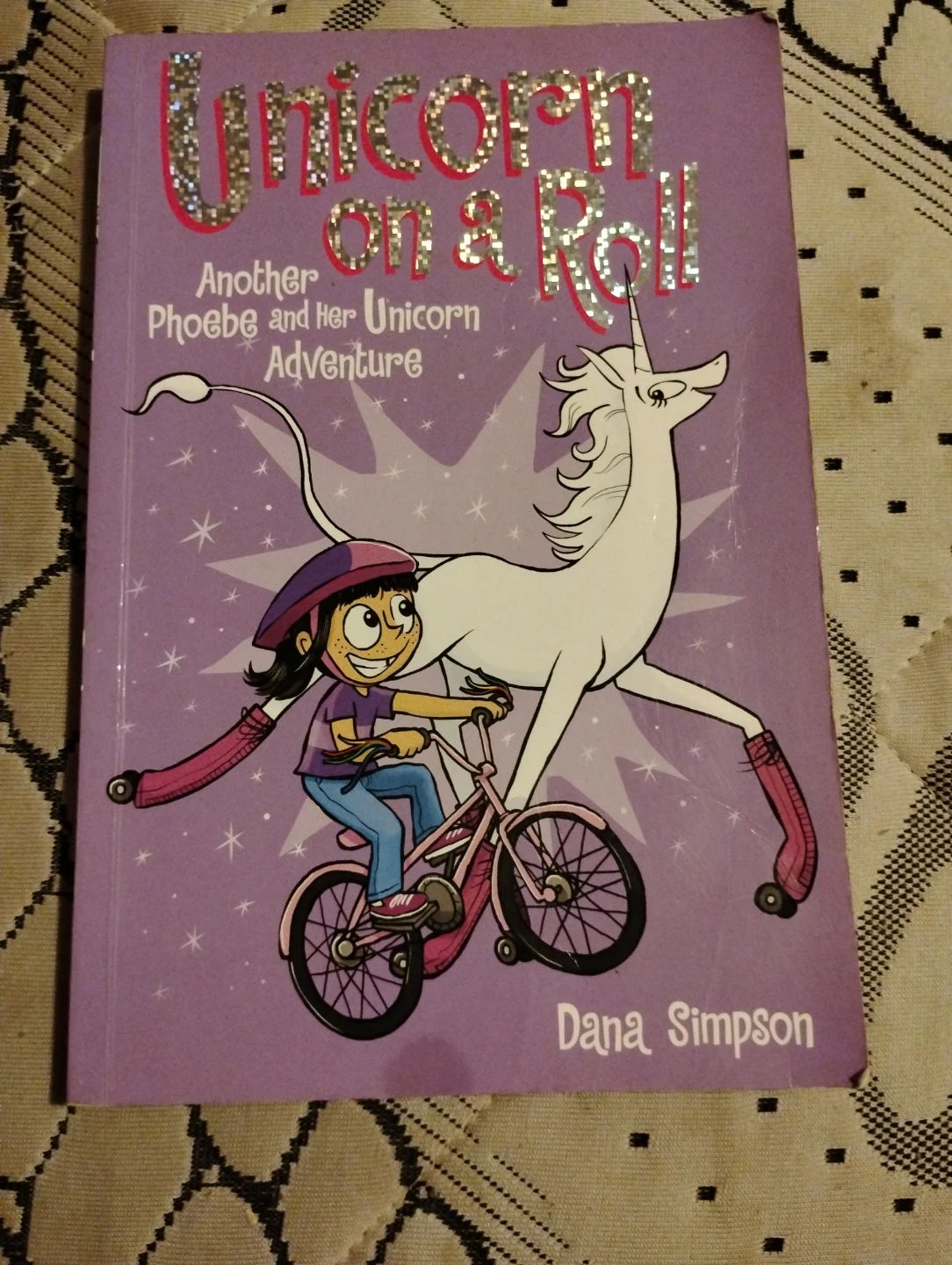Unicorn on a Roll by Dana Simpson