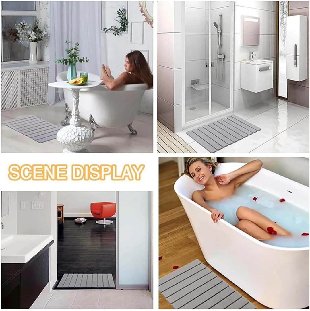 Foldable Diatomaceous Earth Bath Mat - photo 2