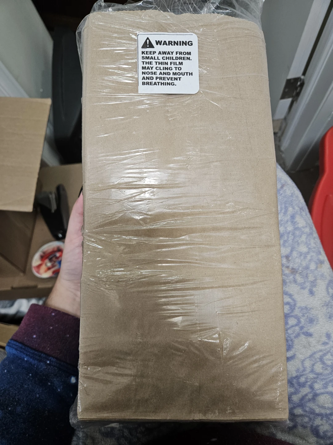 200 Pack Kraft Paper Bags