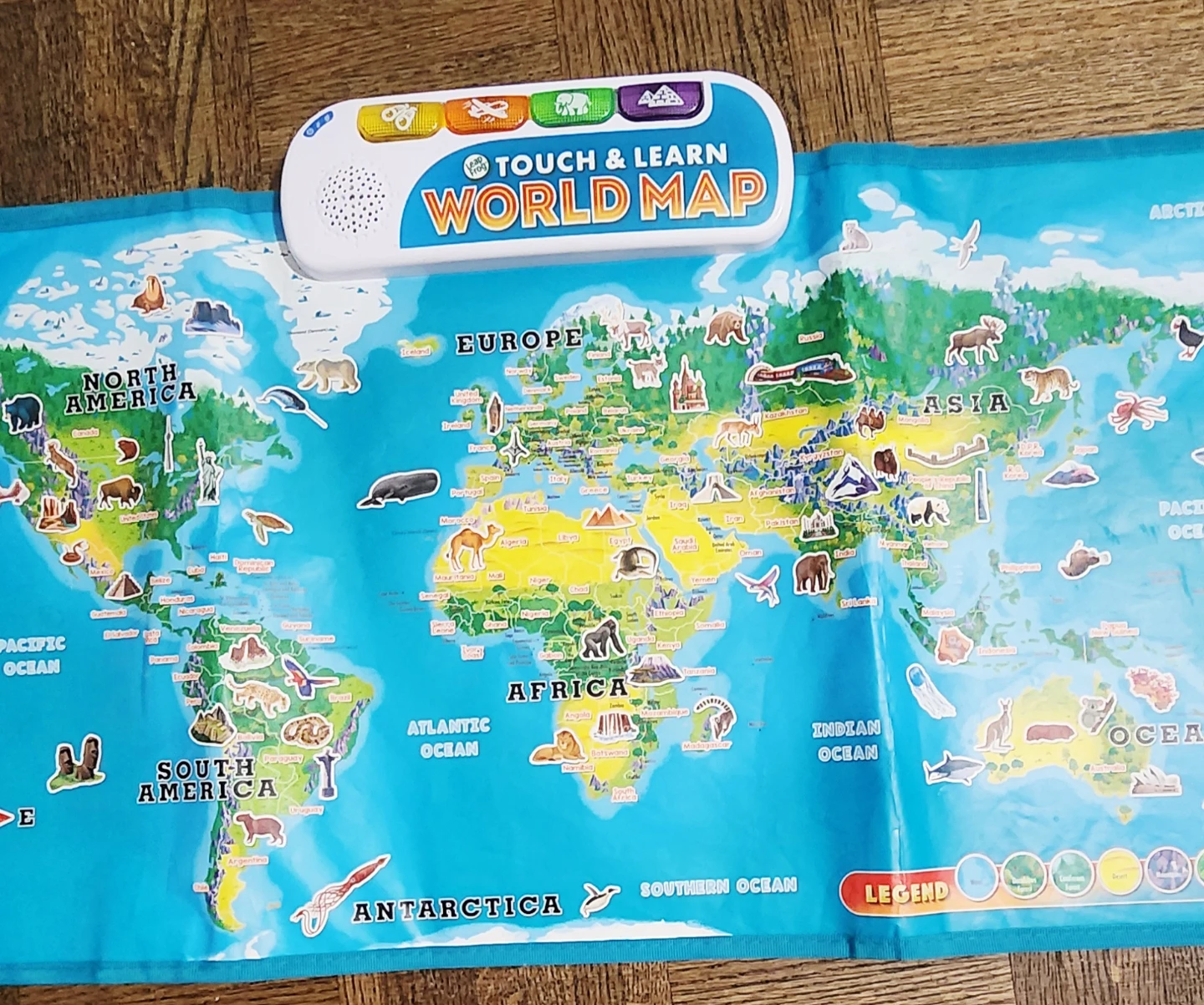Vtech Touch and learn World map - photo 3