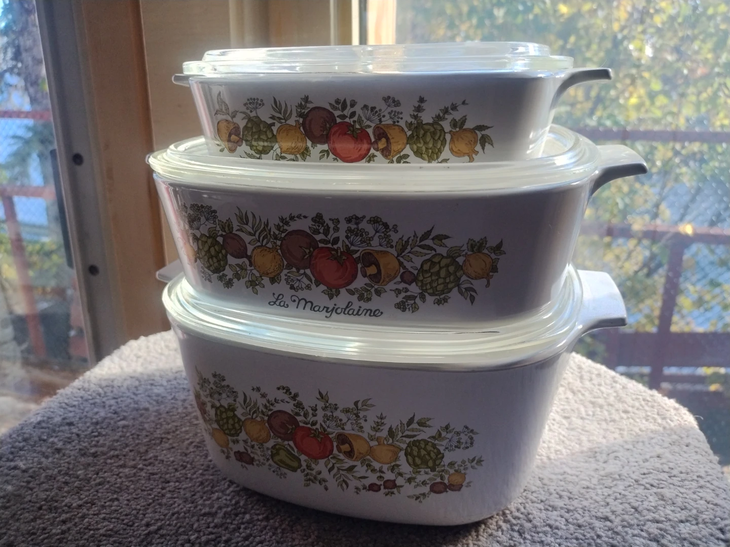 Corning wear Casserole Set of 3 with lids - photo 5