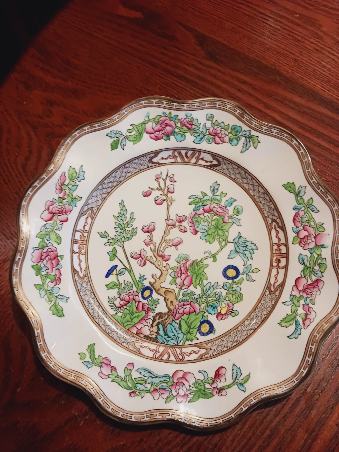 Collectible Coalport England Decorative Floral Plate - photo 2