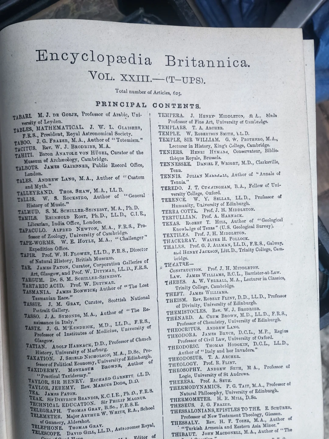 Encyclopedia Britannica Ninth Edition Books