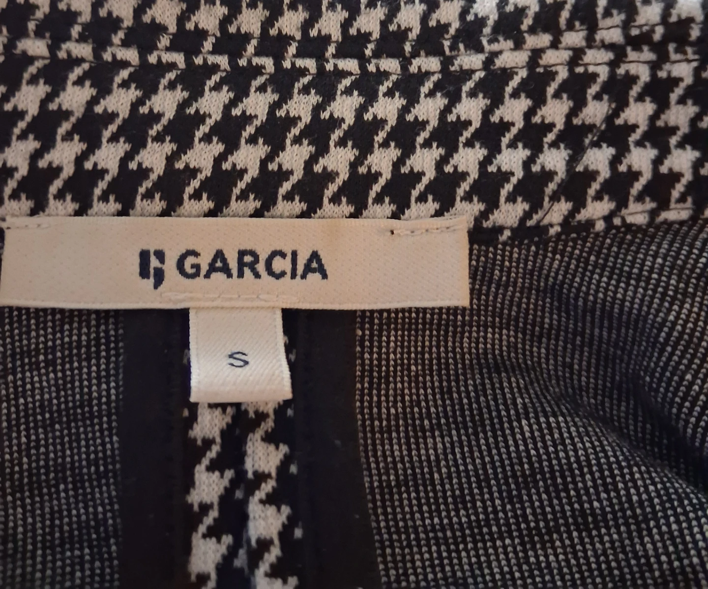 Garcia Houndstooth Blazer - Size S - photo 2
