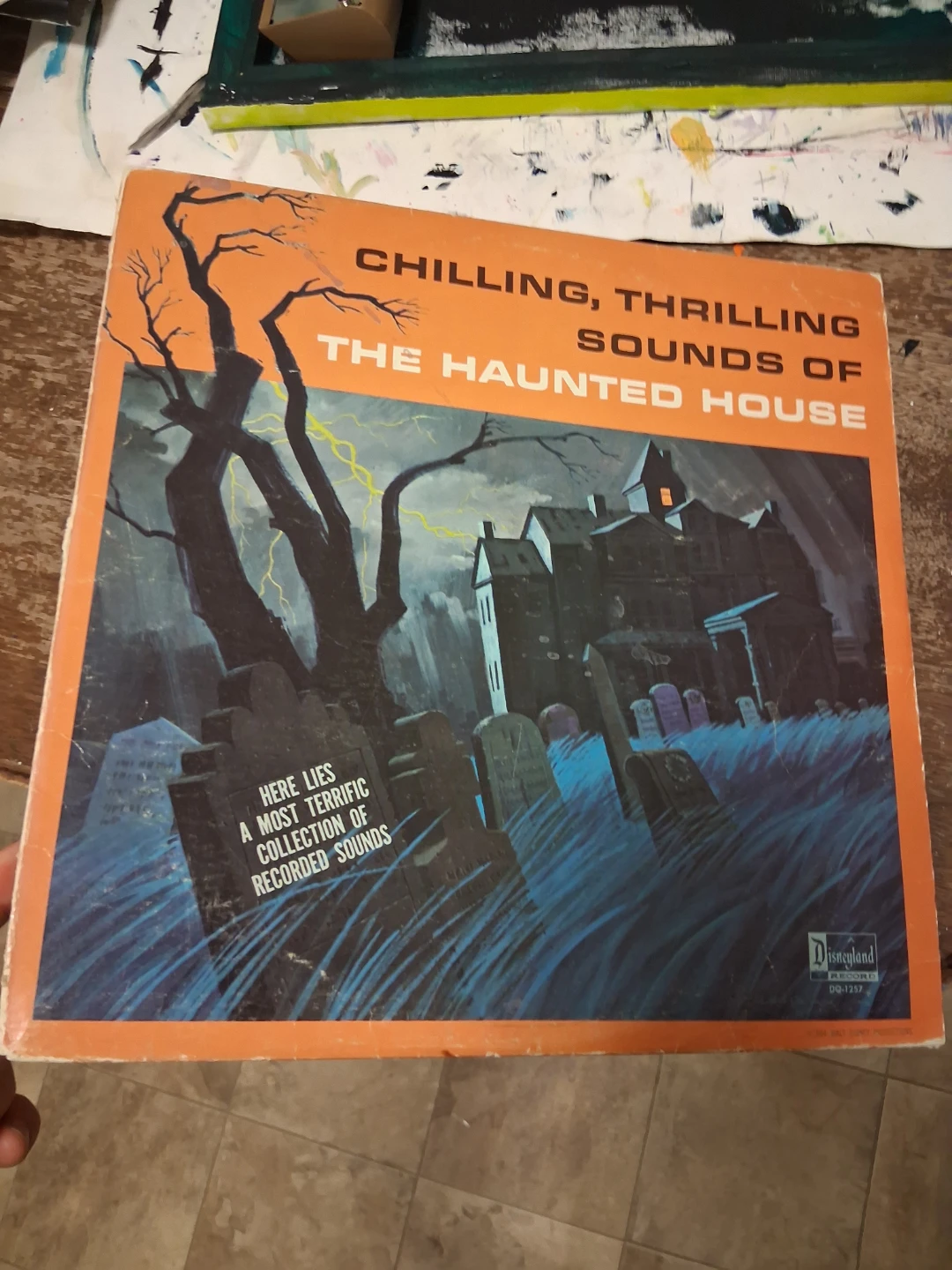 Disneyland Chilling, Thrilling Sounds of the Haunted House LP