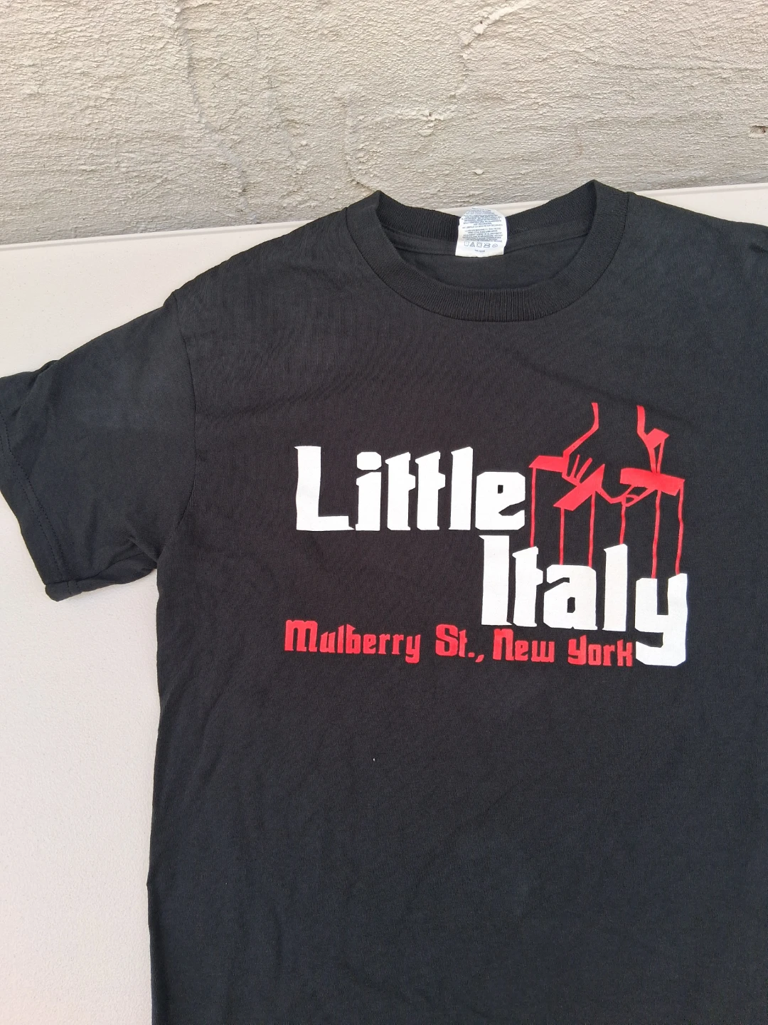 Little Italy Mulberry St. New York Graphic T-Shirt