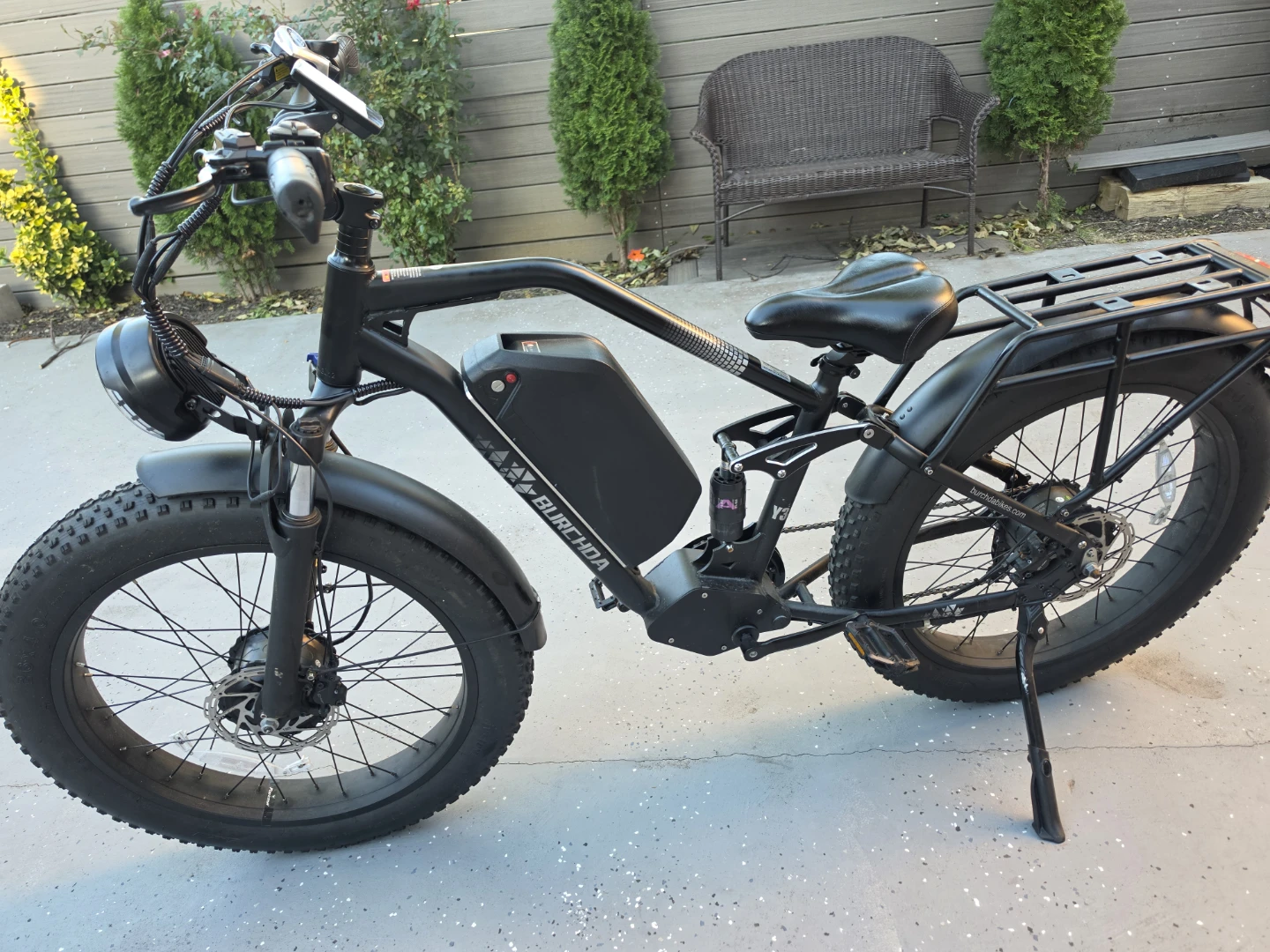 Burchda Y3 Electric Fat Tire Bike - photo 5