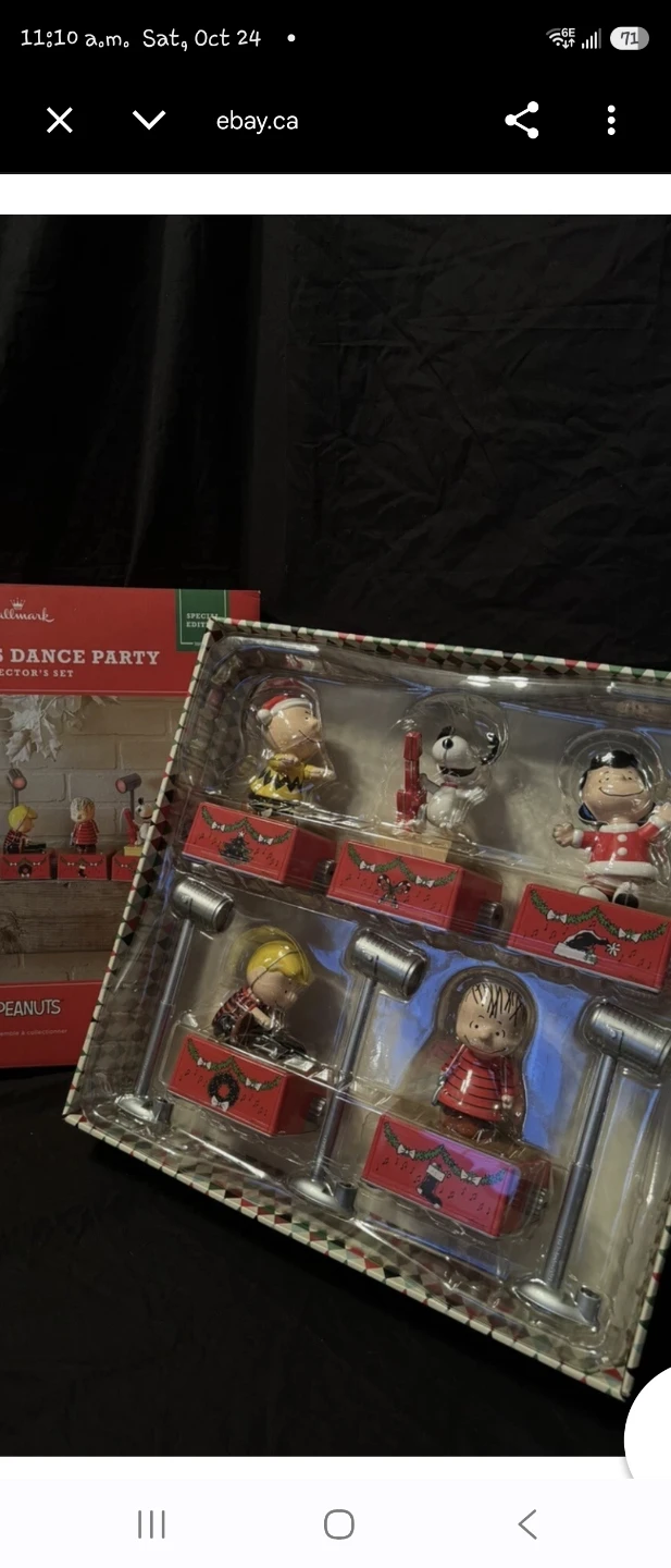 Hallmark Peanuts Christmas Dance Party Collector's Set - photo 2