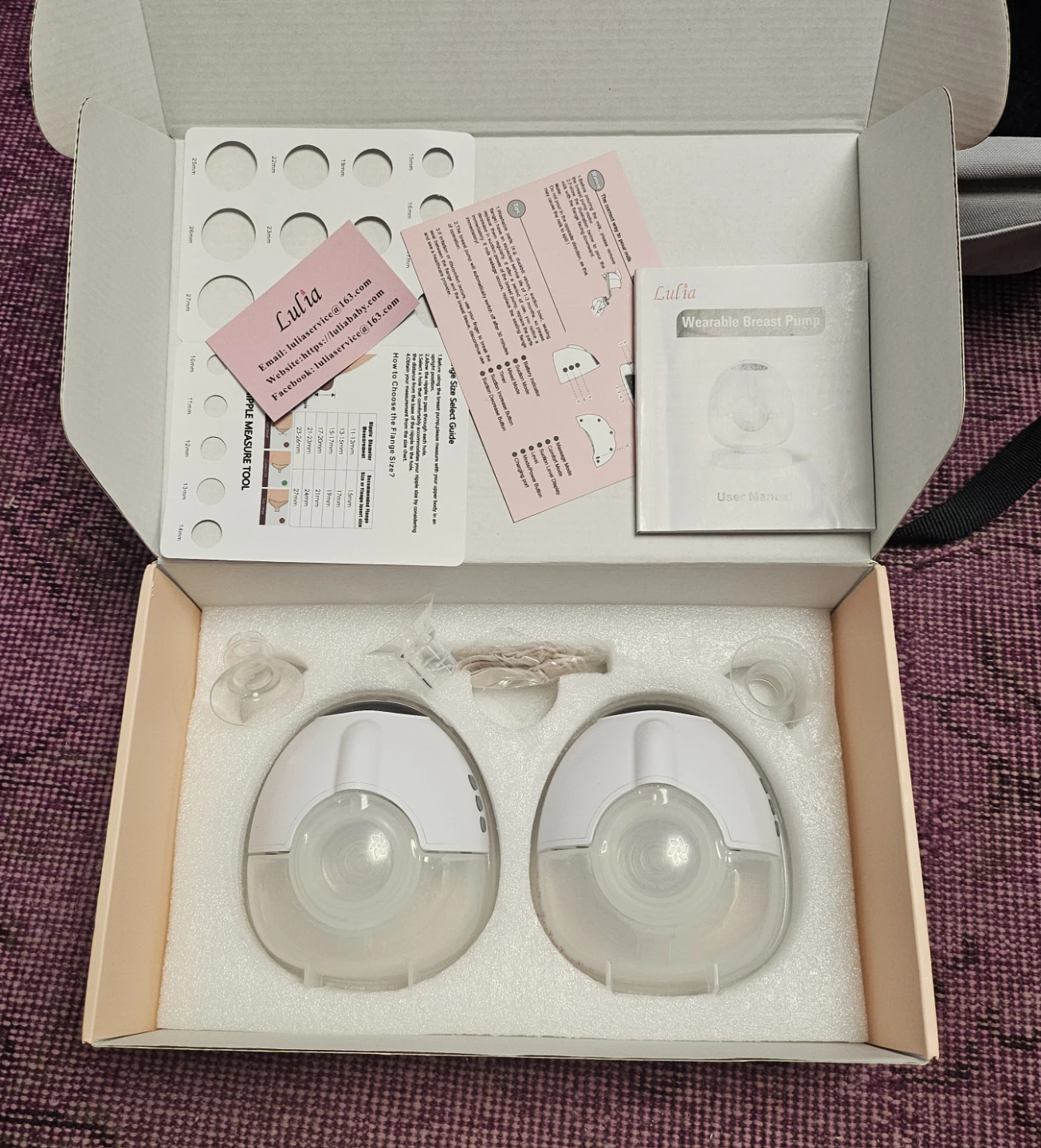 Lulia Wearable Hands-Free Breast Pump - photo 2