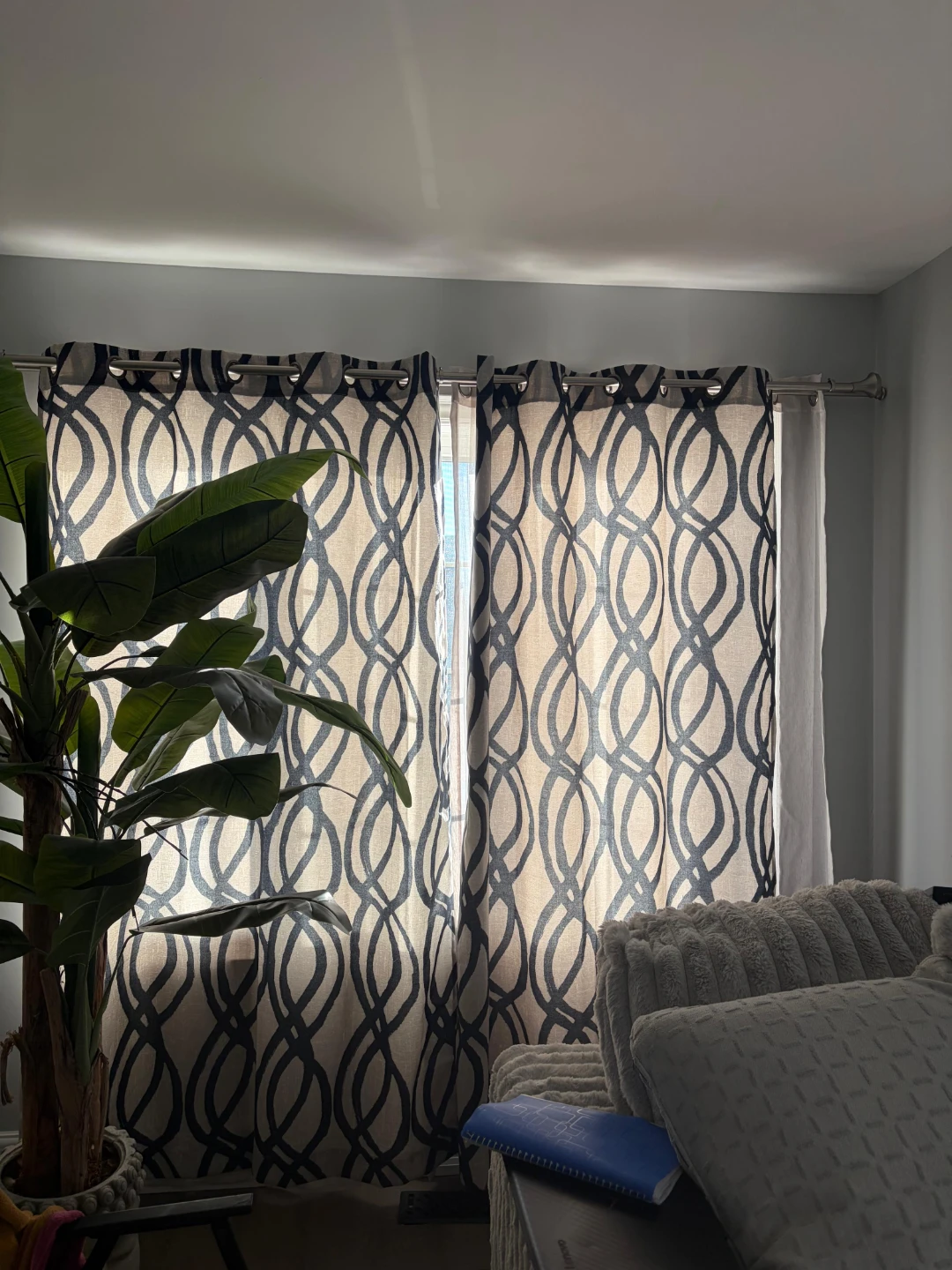 Bouclair curtains
