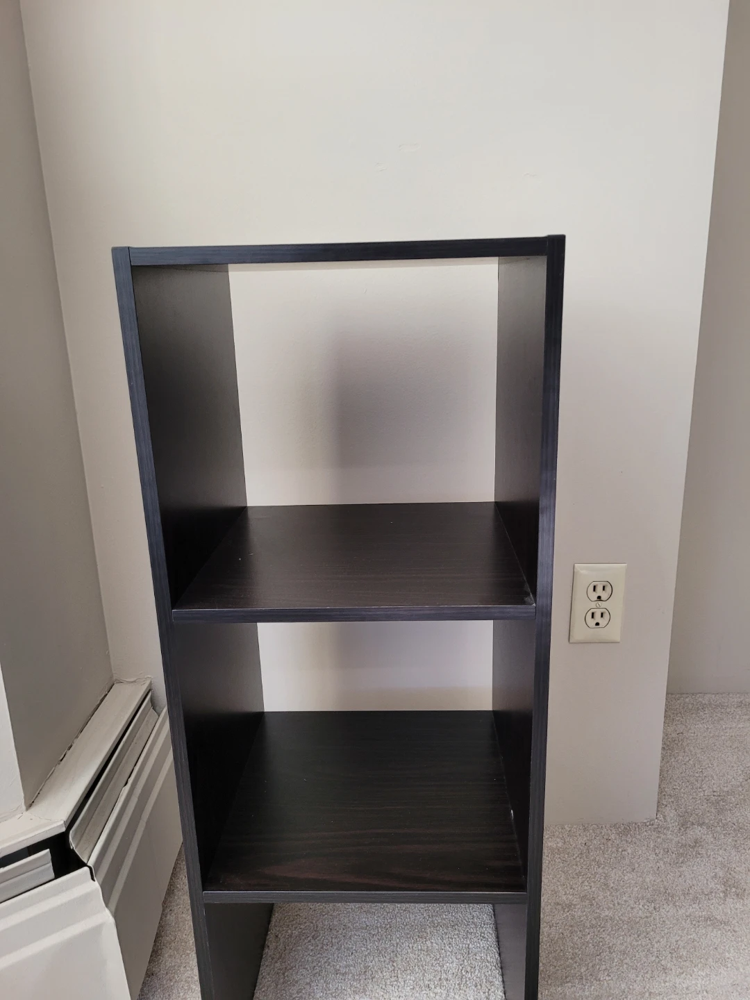 Dark Brown 3-Tier Shelving Unit - photo 2