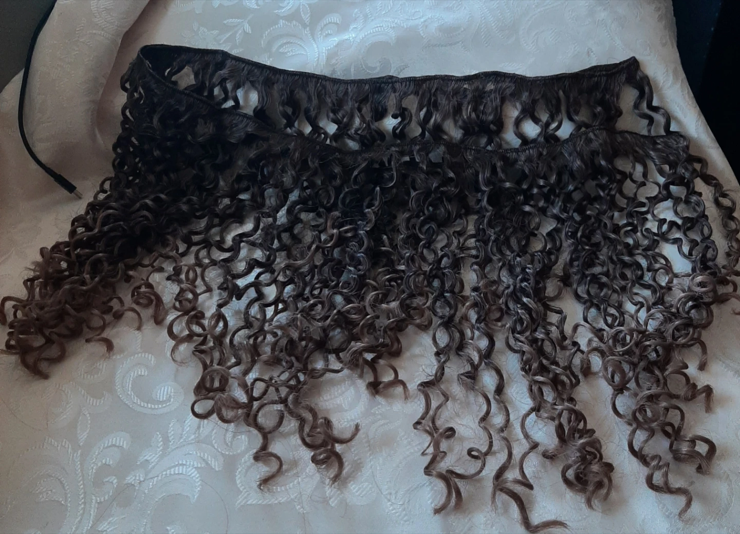 Curly Brown Hair Extensions - photo 2