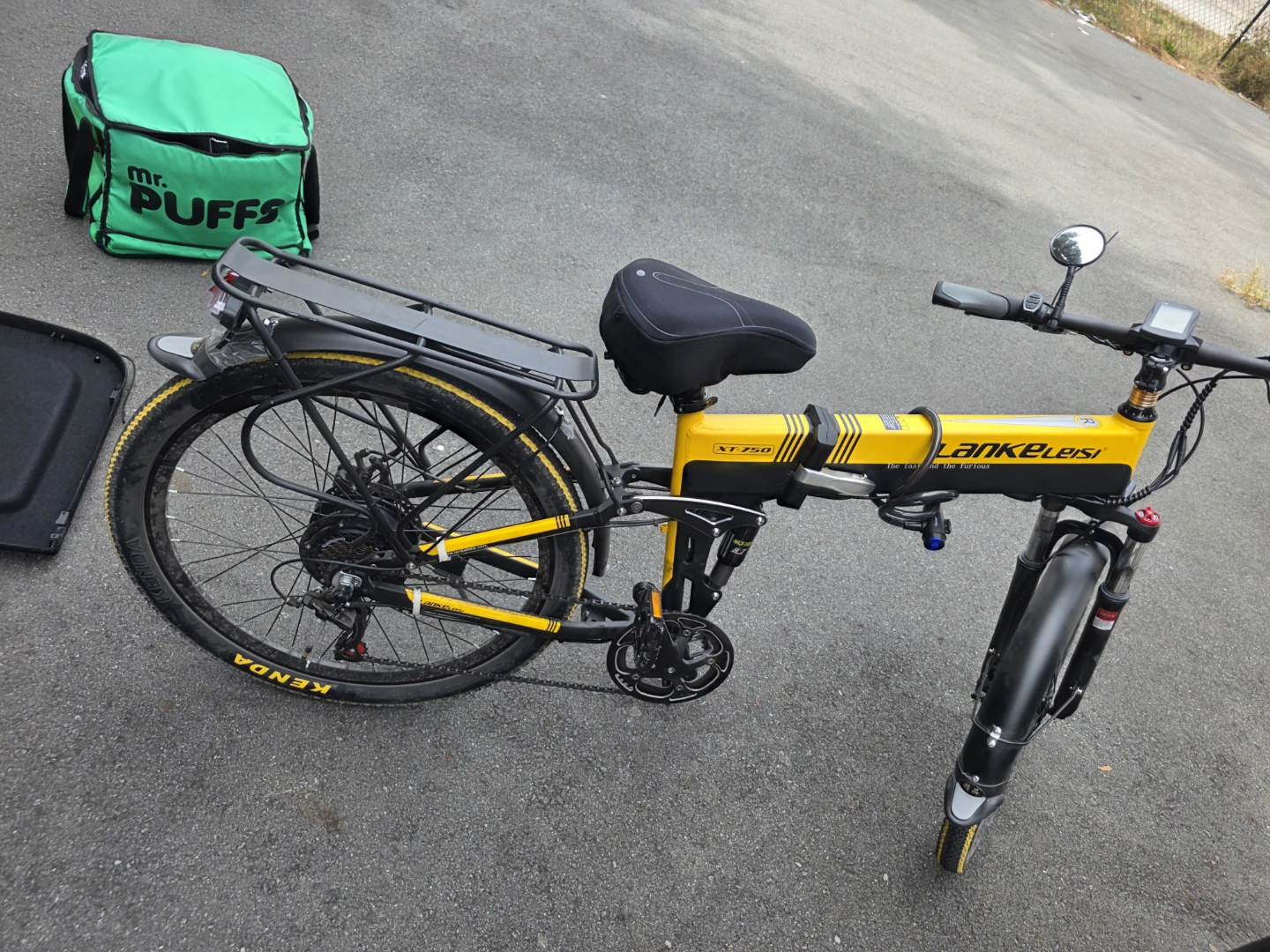 Lankeleisi XT750 Foldable Electric Bike - Great Condition E-Bike - photo 2
