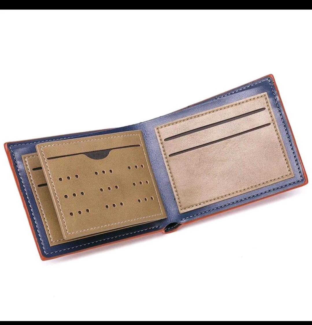 Tan Bi-Fold Wallet with Horse Detail - photo 2
