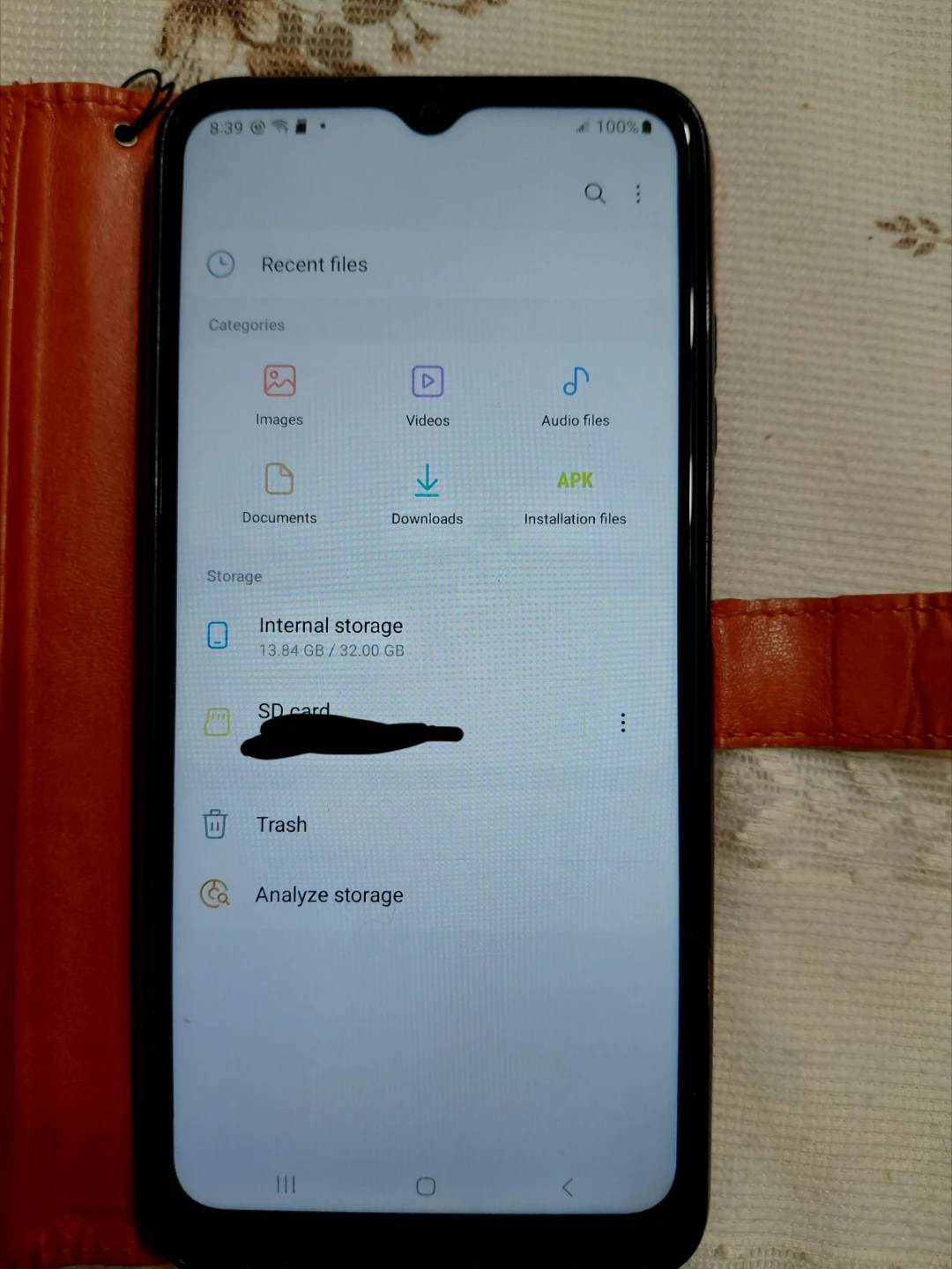 Samsung Galaxy A03s 32GB – Unlocked – With Leather Wallet Case - photo 3