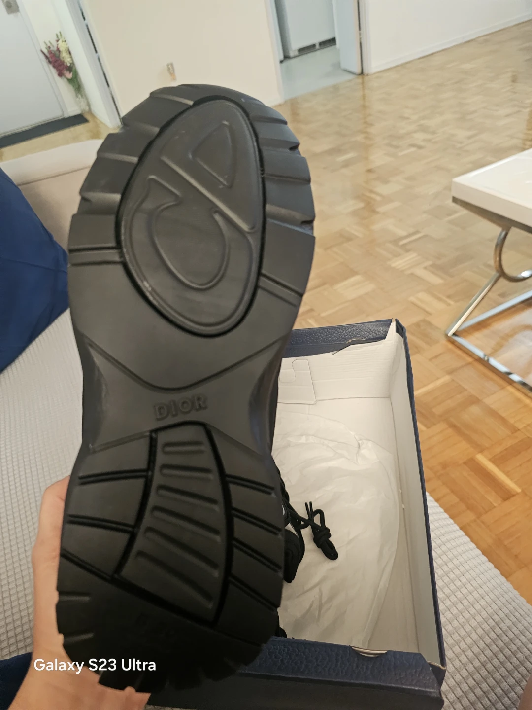 Dior B30 Sneakers Black/White - photo 2