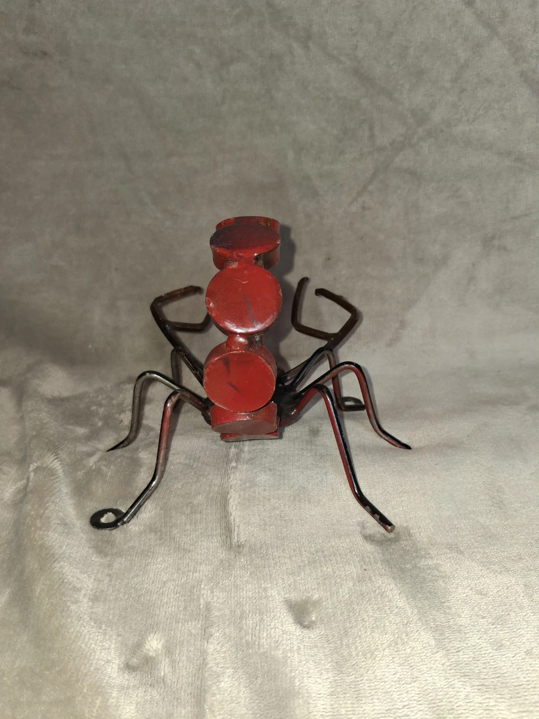 Handcrafted Metal Scorpion Sculpture - photo 3