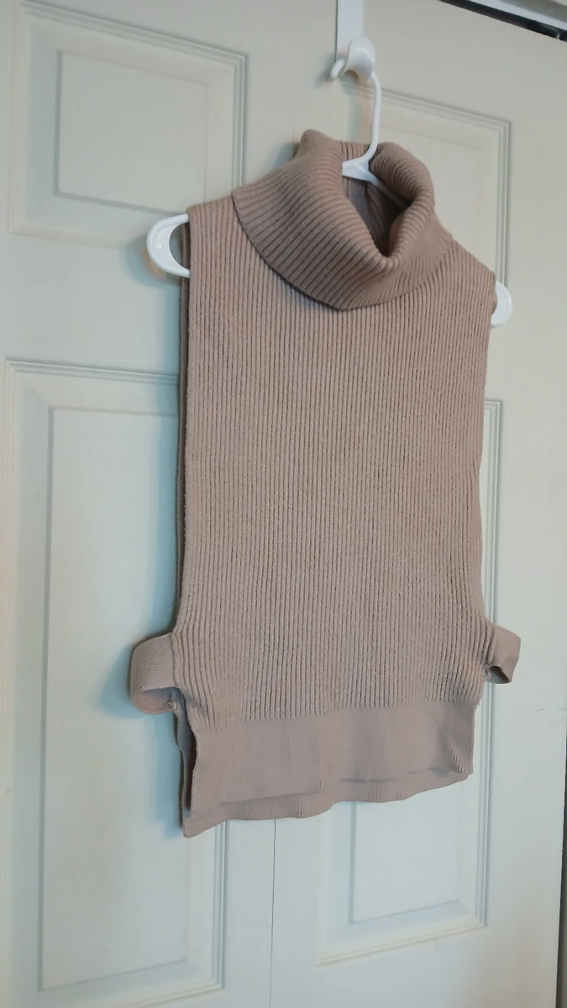 By Anthopologie open side turtleneck sweater, one size - photo 2