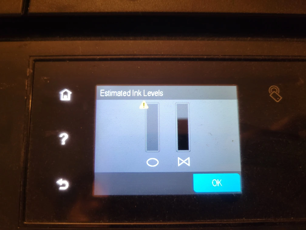 HP OfficeJet 5740 Printer - photo 3