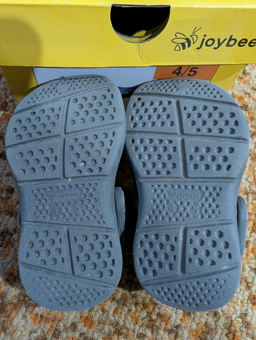 Joybees Bailey Kids Clogs Blue Camo Size 4/5 - photo 2