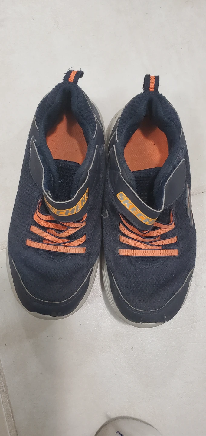 Skechers Boys Sneakers Navy and Orange - photo 2