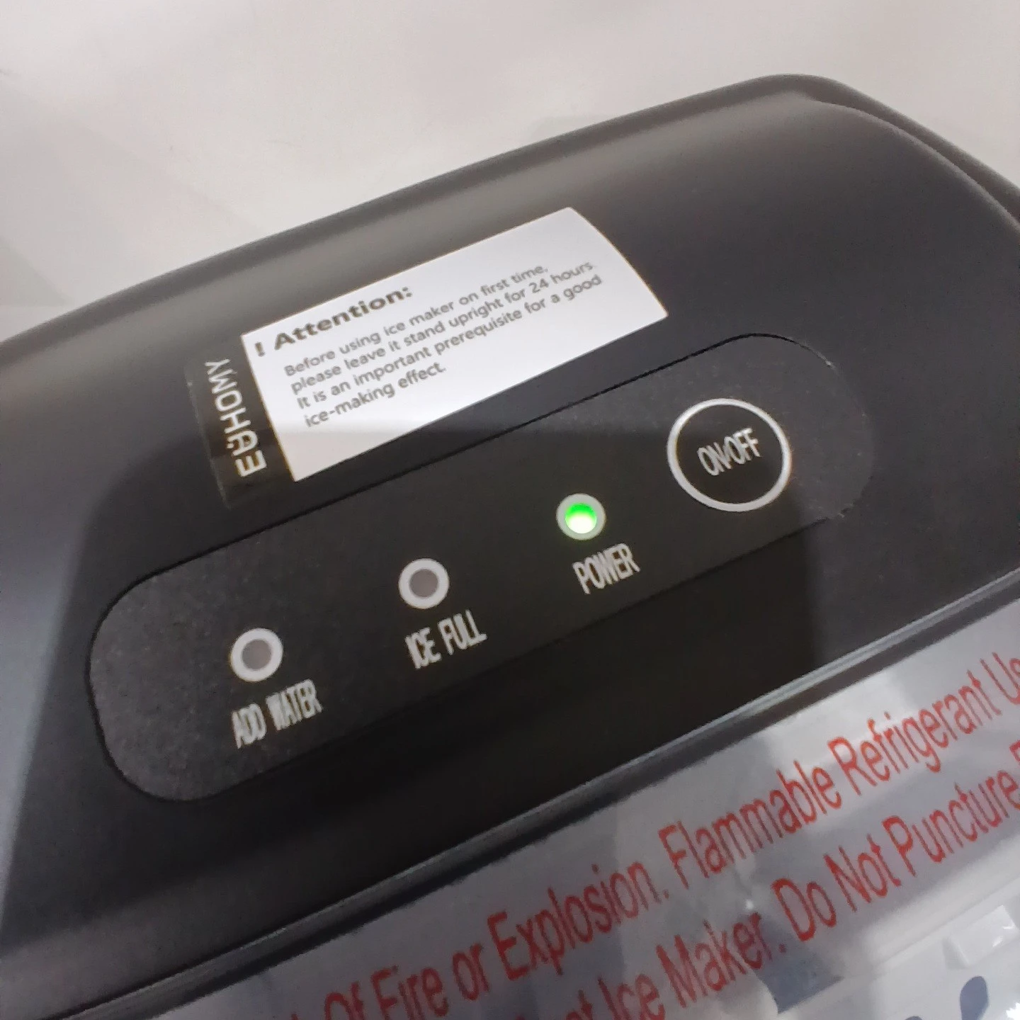 Euhomy Ice Maker- New- missing ice scoop - photo 3