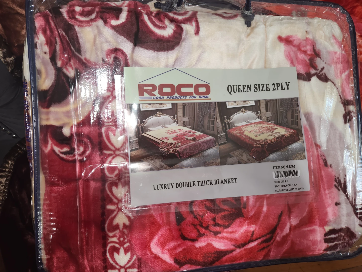 ROCO Queen Size 2-Ply Double Thick Blanket - photo 4