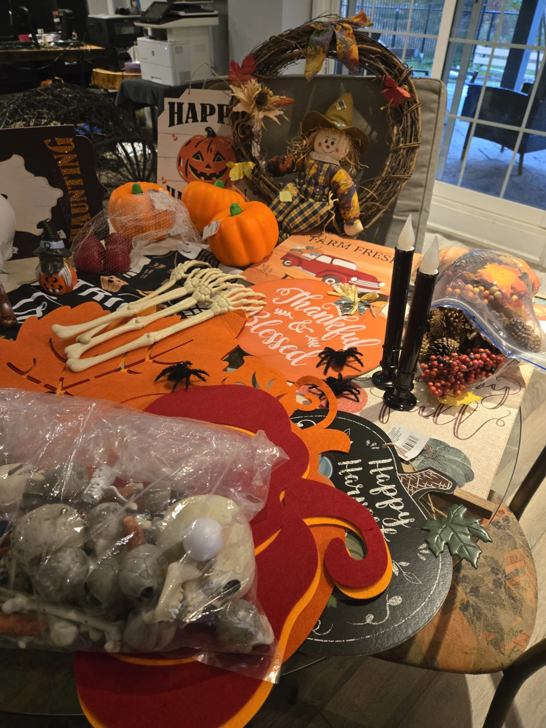 Assorted Halloween and Fall Decor Bundle