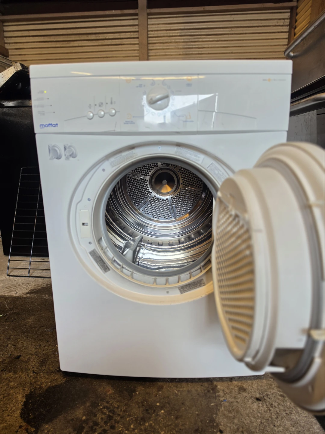 Delivery Available - Moffat 24" Compact Front-Load Dryer